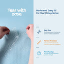 Bubble cushion for Packing & Moving - 12" Width X 175 FT - Bubble cushion for Moving, Extra Protection for Shipping, Packaging Boxes & Mailers, Perforated Every 12 IN, Clear Cushioning Wrap