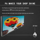 Outdoor Signs for Business P6 40''x17''HS LED , WiFi Scrolling Programmable, Digital Electronic Message Board for Advertising, Menu Board for Restaurant, Tunemax LED Display for Sports Ticker