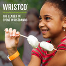 Aqua Tyvek Wristbands for Events - 500 WristCo Comfortable Tear Resistant Paper Bracelets ID Wrist Bands for Concerts Festivals Admission Party Identification