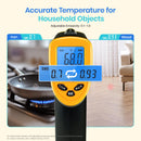 Etekcity Infrared Thermometer Laser Temperature Gun 774, Meat Food Candy Oven Thermometer for Griddle Accessories, Heat Gun for Cooking Refrigerator Tools, Yellow, -58ยฐF to 842ยฐF