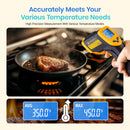 Etekcity Infrared Thermometer Laser Temperature Gun 774, Meat Food Candy Oven Thermometer for Griddle Accessories, Heat Gun for Cooking Refrigerator Tools, Yellow, -58ยฐF to 842ยฐF