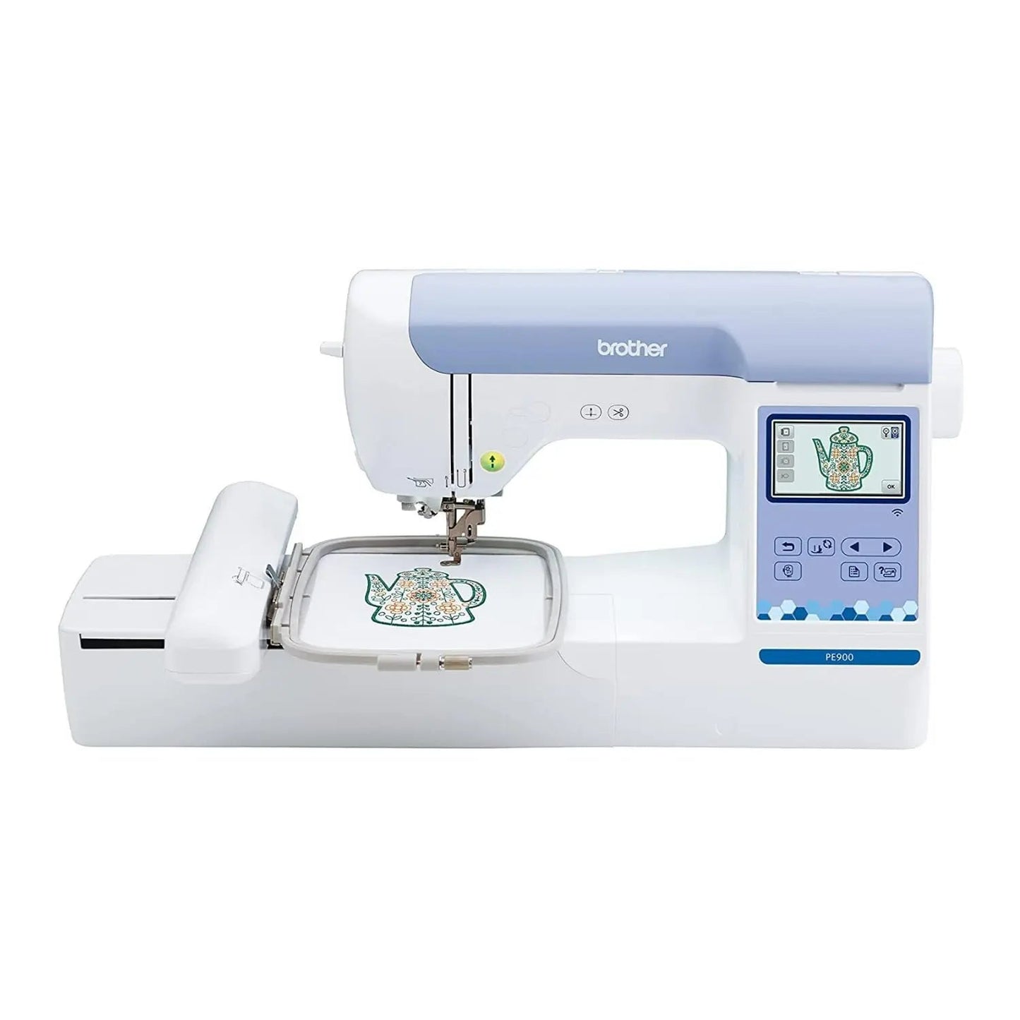 Brother Elite PE900 Large Embroidery Machine with Wireless LAN Connection with Sewing Bundle (4 Items) - North State Signs & Printing