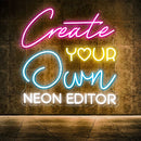 Custom Neon Signs for Wall Decor CUSTOMNEON Personalized Neon Signs Customizable for Wedding Birthday Prom Party Custom