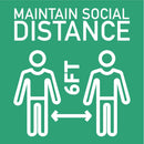 COVID-Health Informations Signs-Products - Covid Decals