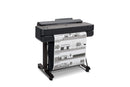 HP DesignJet T650,Color Large Format 24-inch Plotter Printer Includes 2-Year Warranty Care Pack (5HB08H),Black