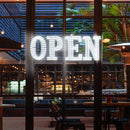 40’’x14’’ Extra Jumbo LED Open Signs for Business Unique Design Super Bright Open Sign with Chain High