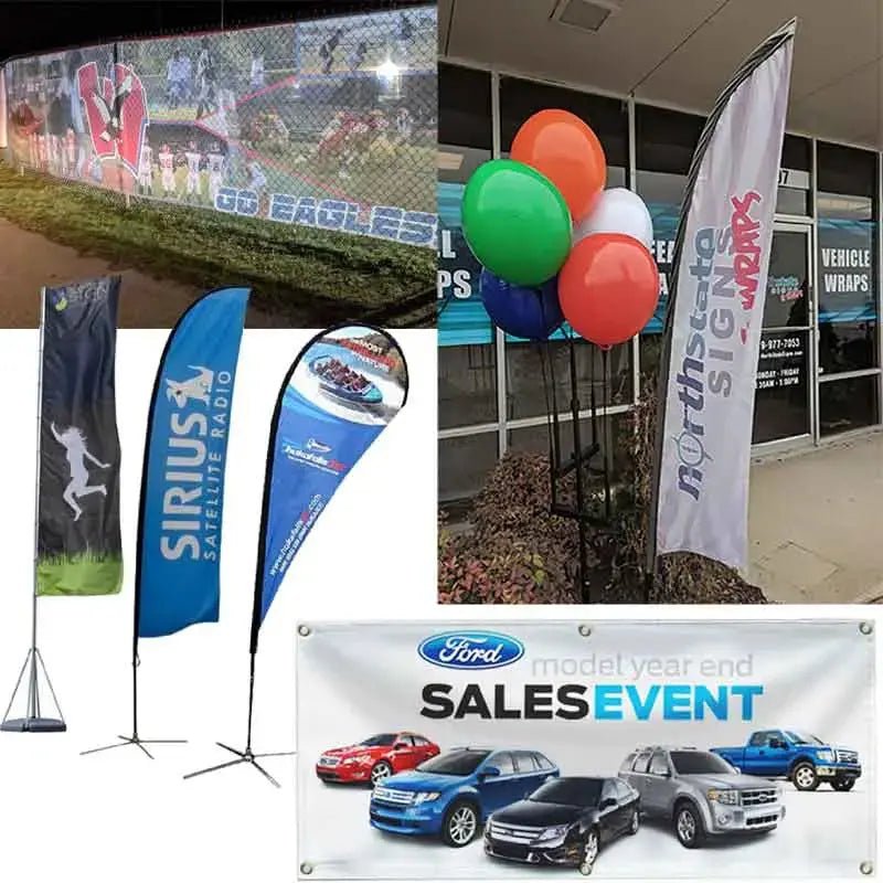 Custom Banners, Pull Up Banners, Retractable Banners and Backdrops - North State Signs & Printing