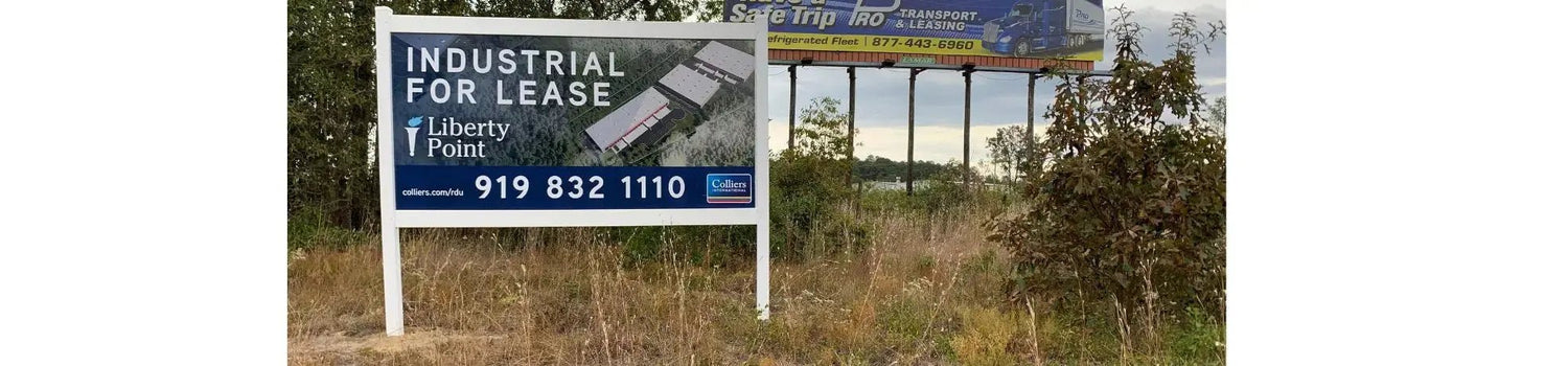 Real Estate Signs, Apartment & Property Management Displays | For Sale & Lease - North State Signs & Printing