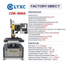 3 Axis CNC Deep Hole Drilling Machine, CNC Small Hole EDM Bench Drilling Machine, Three Axis CDK - 806A 0.3mm - 3mm - North State Signs & Printing