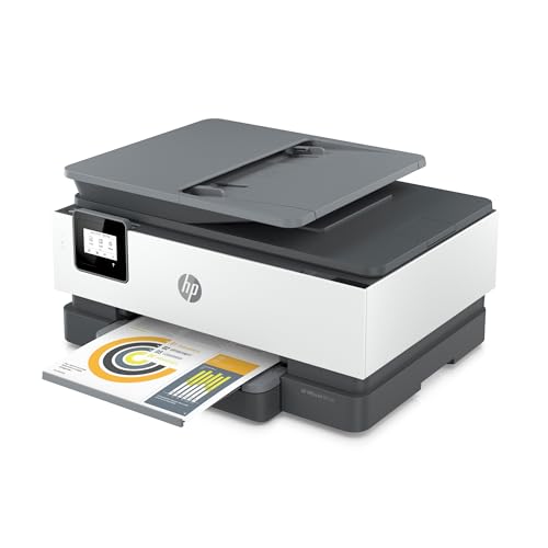 HP OfficeJet 8015e Wireless Color All-in-One Printer, 3 months of Instant Ink included