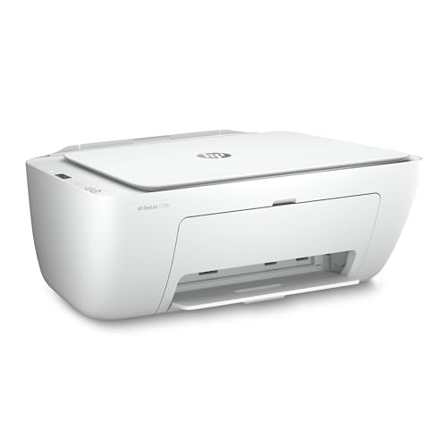 HP DeskJet 2734e Wireless Color All-in-One Printer with 3 Months Free Ink (26K72A), White