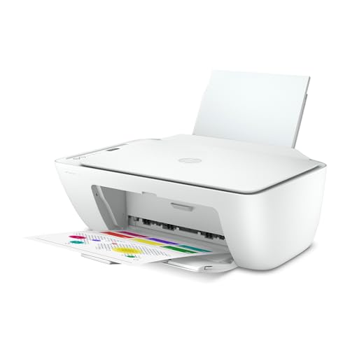 HP DeskJet 2734e Wireless Color All-in-One Printer with 3 Months Free Ink (26K72A), White