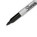 Sharpie Permanent Markers Bulk Set, Fine Tip Markers Set, Markers For Plastic, Metal, Wood, And More, Black, 36 Count