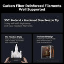3D Printer, 2024 New Version 600mm/s High - Speed Auto Leveling Clog - Free Robust Direct Extruder K1 Upgrade 3D Printer with AI Camera 300°C Printing Support Carbon Fiber Filaments - North State Signs & Printing