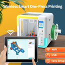 3D Printer for Kids and Beginners, AOSEED X - Maker, Fully Assembled High - Speed 3D Printer with 8 PLA Filament Set, Leveling - Free Bed, Wi - Fi Printing, Silent, High Precision Small 3D Printer with App - North State Signs & Printing