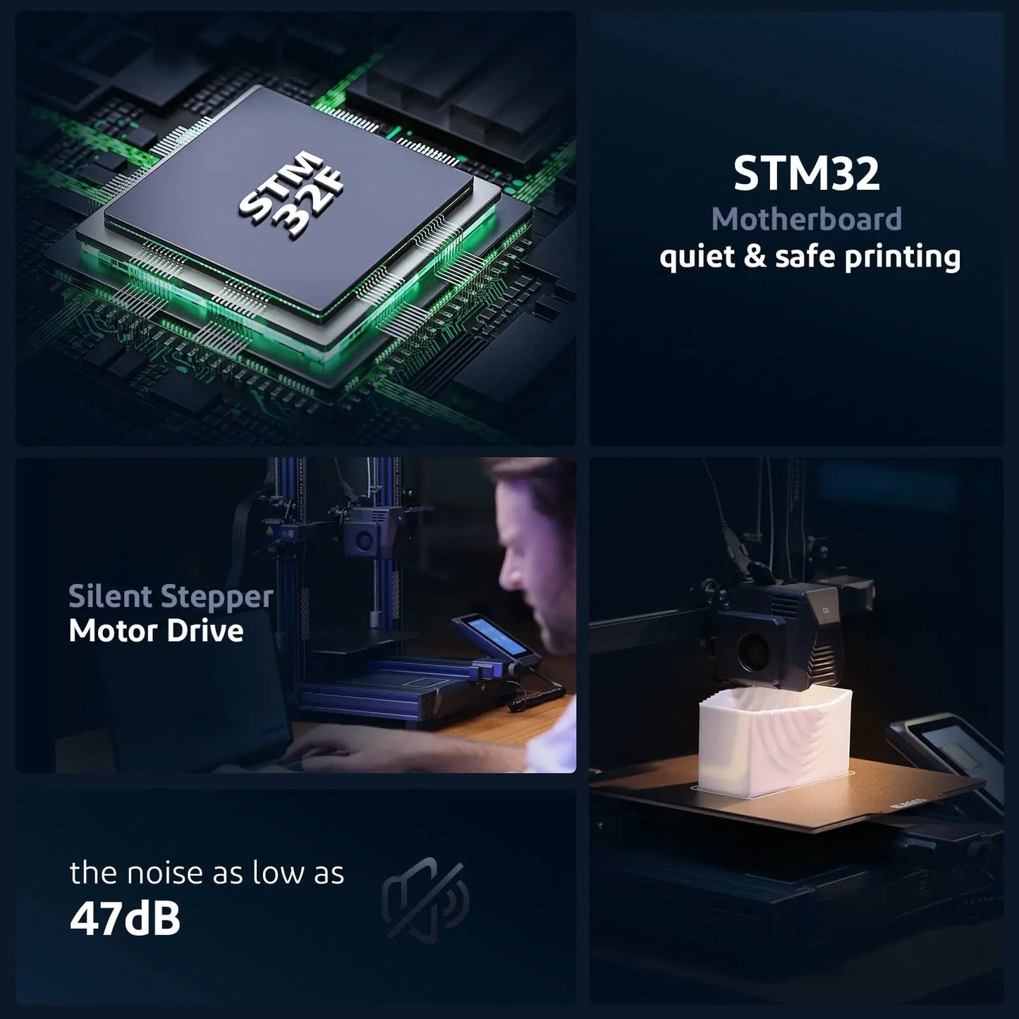 3D Printer Neptune 3 Pro FDM with Auto Bed Leveling, Dual - Gear Direct Extruder, Dual Lead Screw Drive, Removable Capacitive Screen - North State Signs & Printing