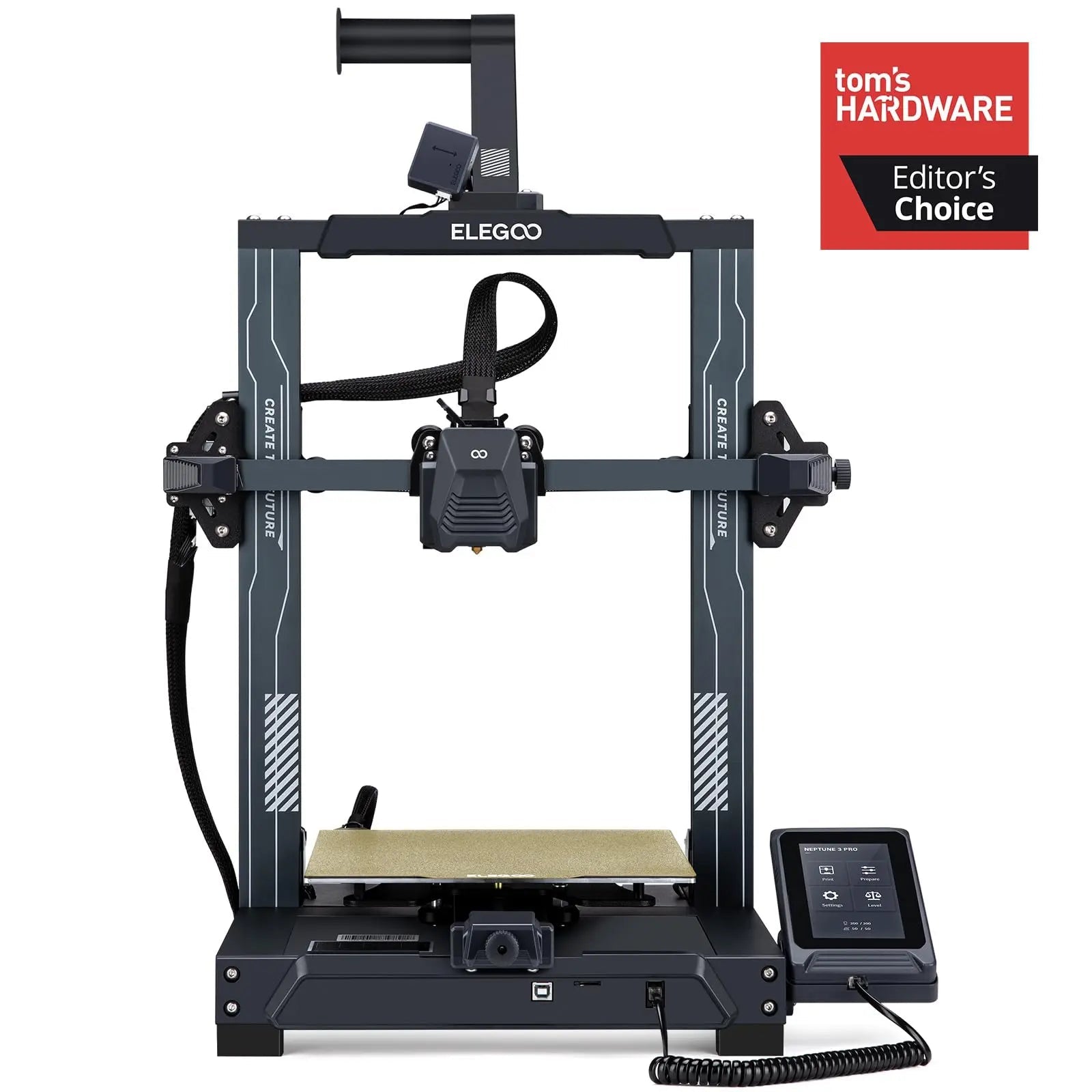 3D Printer Neptune 3 Pro FDM with Auto Bed Leveling, Dual - Gear Direct Extruder, Dual Lead Screw Drive, Removable Capacitive Screen - North State Signs & Printing