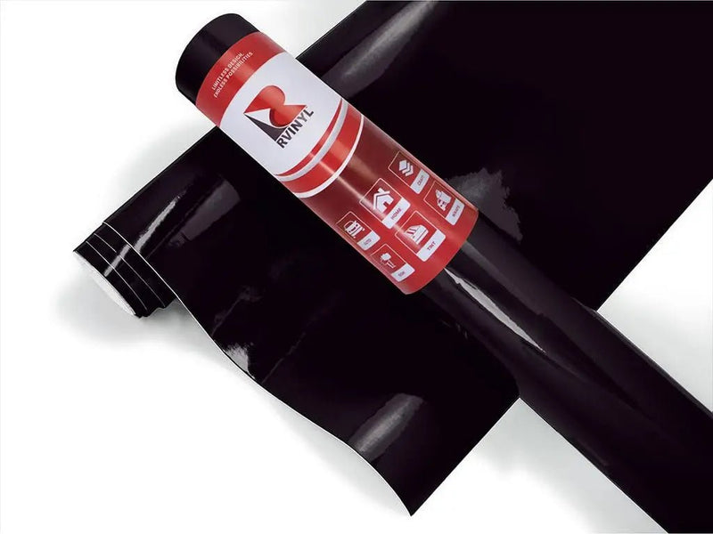 3M 2080 Series G12 Gloss Black - 5ft x 1ft - 5sq ft - Dual Cast Thick Vinyl Car Wrapping Film - Bubble Free Vehicle Sheet Roll - North State Signs & Printing