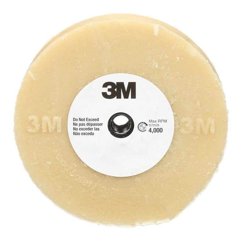 3M Stripe Off Wheel – Adhesive Remover – Eraser Wheel – Removes Decals, Stripes, Vinyl, Tapes and Graphics – 4” diameter x 5/8” thick – 07499 – Pack of 1 - North State Signs & Printing