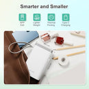 Label Maker Machine with Tape, Nelko, P21 Bluetooth Label Printer, Wireless Mini Label Makers with Multiple Templates for Organizing Office Home, White