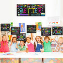 Classroom Decorations Bulletin Board Poster Banner Set Classroom Party Supplies for Kindergarten Pre-School Primary High School chiazllta