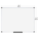Magnetic Dry Erase Board, 36 X 24 Inches, Silver Aluminium Frame VIZ-PRO