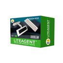 Solar LED Post Light For Real Estate Signs, Touch Of ECO LITEAGENT PRO, Business, Yard Sign Lighting - Includes Adjustable Sign Mounting Bracket