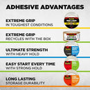 Scotch Heavy Duty Shipping Tape and Moving Packing Tape, Clear, Packing and Moving Supplies, 1.88 in. x 22.2 yd., 6 Tape Rolls with Dispensers