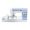 Brother Elite PE900 Large Embroidery Machine with Wireless LAN Connection with Sewing Bundle (4 Items)
