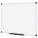Magnetic Dry Erase Board, 36 X 24 Inches, Silver Aluminium Frame VIZ-PRO