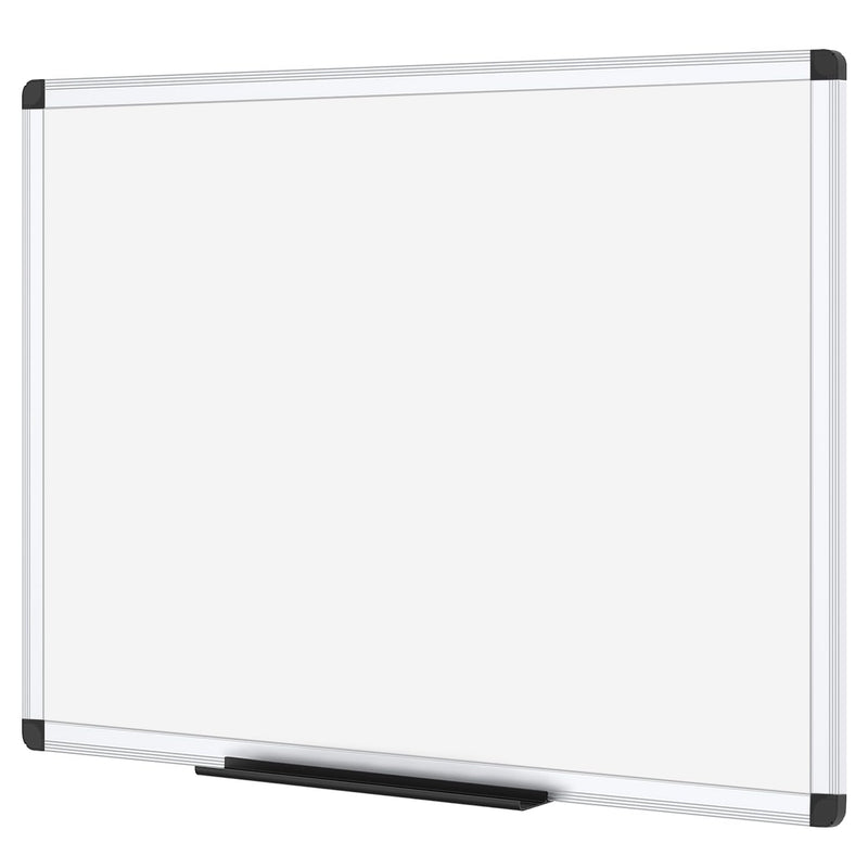 Magnetic Dry Erase Board, 36 X 24 Inches, Silver Aluminium Frame VIZ-PRO