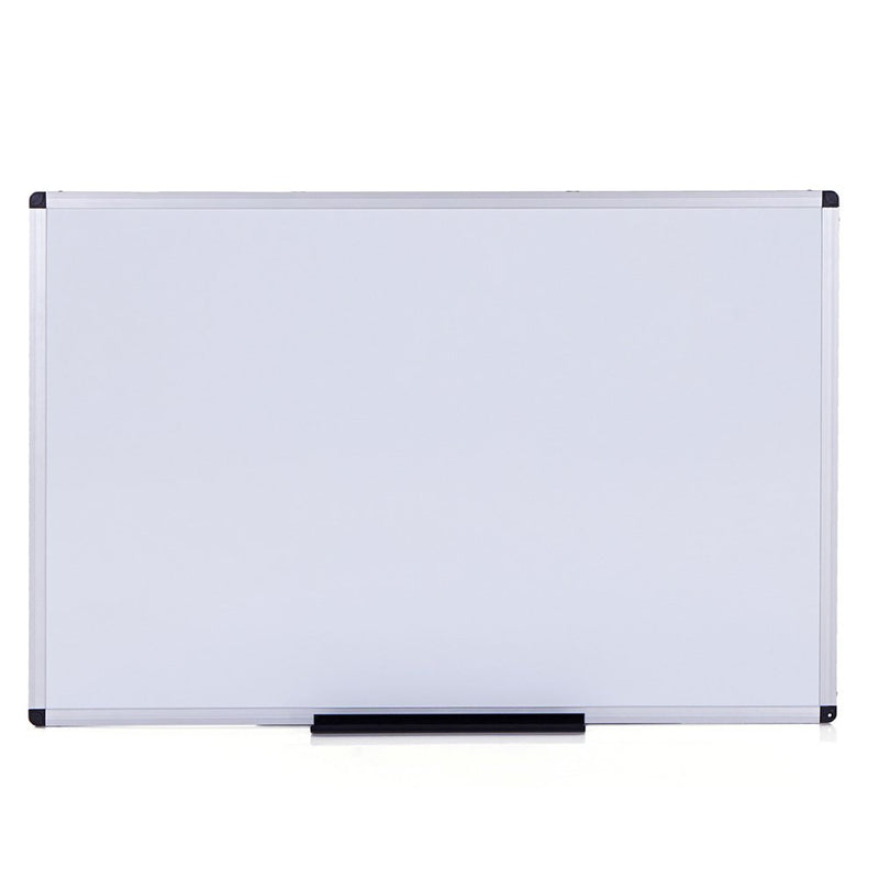 VIZ-PRO Magnetic Dry Erase Board, 6' x 4', Silver Aluminium Frame