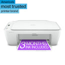 HP DeskJet 2734e Wireless Color All-in-One Printer with 3 Months Free Ink (26K72A), White