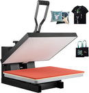 VEVOR Heat Press 16x24, 1700W Power Heat Press Machine, Fast Heating, High Pressure Heat Press Machine for T-Shirt, Digital Industrial Sublimation Printer for Heat Transfer Vinyl, Easy to Use, Black