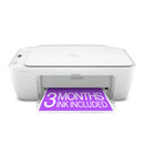 HP DeskJet 2734e Wireless Color All-in-One Printer with 3 Months Free Ink (26K72A), White