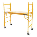 MetalTech Scaffolding Platform, Bakers Scaffold Ladder Roofing Equipment, 6 ft