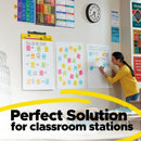 Post-it Super Sticky Easel Pad 25 in x 30 in White 30 Sheets/Pad 2 Pad/Pack Large White Premium Self Stick Flip Chart Paper Super Sticking Power (559) Post-it