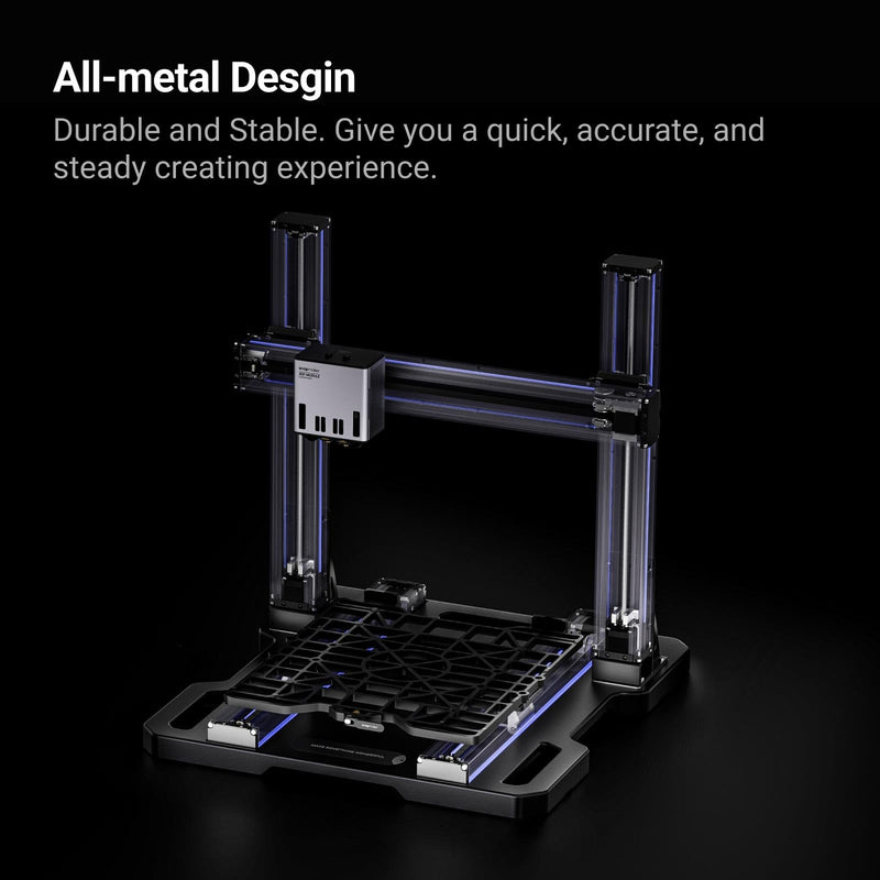 Snapmaker Artisan Premium 3 in 1 3D Printer with 40W Laser Engraver&200W CNC Carving,3D Printer Dual Extrusion Large Printing Size 15.75"x15.75"x15.75" with 7"Touchscreen,Industrial-Grade Linear Rails