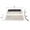 Solar LED Post Light For Real Estate Signs, Touch Of ECO LITEAGENT PRO, Business, Yard Sign Lighting - Includes Adjustable Sign Mounting Bracket