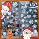 Christmas Decorations - Christmas Window Clings Christmas Decorations Indoor Christmas Decorations Clearance Snowflakes Christmas Window Decorations Stickers for Home Office Classroom
