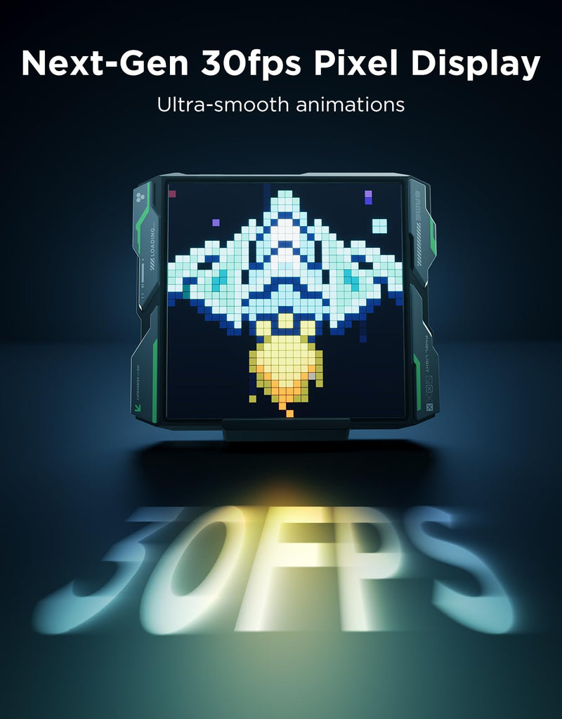 Govee Gaming Pixel Light, RGBIC LED Panel with Real-time Info Display, 150+ Scene Modes & DIY Options, Smart Pixel Lights (Wi-Fi Only), Works with Alexa, Ideal for Game Room Decor, 32x32 Pixels