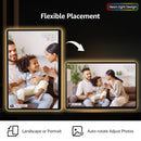 Apolosign 14.1" Neon Light Digital Frame, 32GB Storage Smart Digital Picture Frame, Easy Setup, 16:10 aspect ratio glass lamination Touch Screen, Share Moments Remotely via Frameo, Gift for Friends