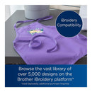 Brother Elite PE900 Large Embroidery Machine with Wireless LAN Connection with Sewing Bundle (4 Items)