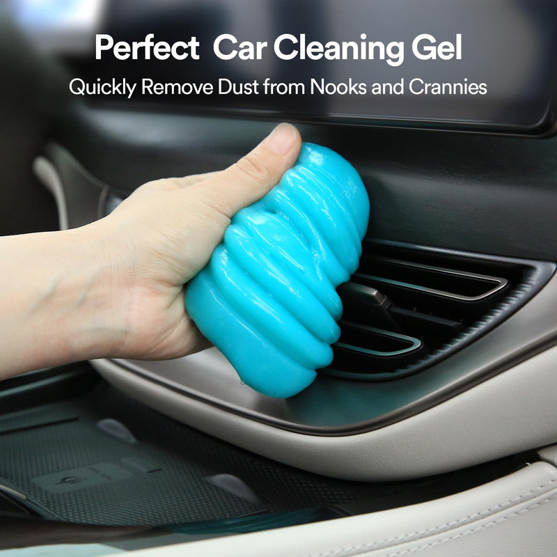 PULIDIKI Car Cleaning Gel Car Cleaning Putty Kit Slime Cleaner Interior Auto Detail Tools Supplies Car Accessories Stocking Stuffers Gifts for Men Women White Elephant Gifts for Adults Teens Christmas