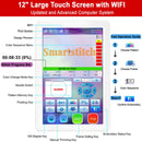 Smartstitch S-1501 Commercial Embroidery Machine with 15 Needles,14"x20" Embroidery Area,1200SPM Max Speed,12" Touch Screen, Wifi available, capable of embroidering on 3D Caps, Flat, T-shirt and more smartstitch