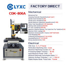 3 Axis CNC Deep Hole Drilling Machine,CNC Small Hole EDM Bench Drilling Machine,Three Axis CDK-806A 0.3mm-3mm