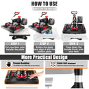 Heat Press Machine, Professional Sublimation Machine, AKEYDIY 8 in 1,  12" X 15" Swing Away Shirt Printing Heat Transfer Digital Industrial-Quality Heat Press Machine for T Shirts Mug Hat Plate