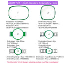 CH1501 Embroidery Machine 15 Needle: Commercial Digital Hat Embroidery Machine Kit with Stand - 13"x20" Embroidery Area 1200 SPM Max Speed, 10" Touch Screen, Wifi, USB for 3D Cap, Shirt and More