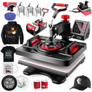 Heat Press Machine, Professional Sublimation Machine, AKEYDIY 8 in 1,  12" X 15" Swing Away Shirt Printing Heat Transfer Digital Industrial-Quality Heat Press Machine for T Shirts Mug Hat Plate