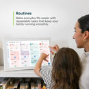 Skylight Calendar - 15" Digital Calendar - White